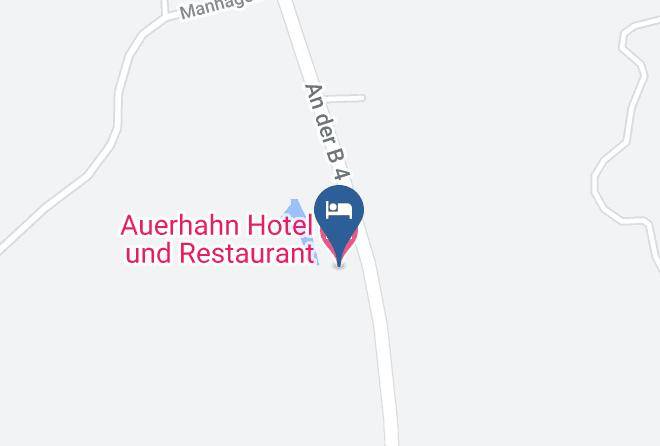 Auerhahn Hotel Und Restaurant Map
