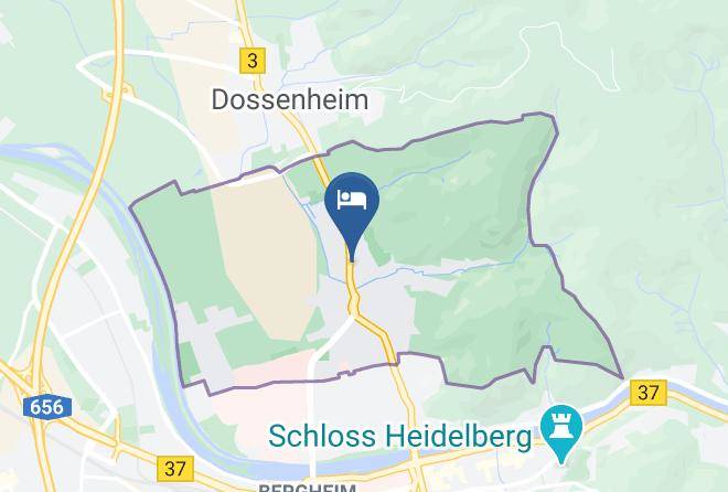 Heidelberg - Auerstein Hotel Heidelberg Handschuhsheim Maps