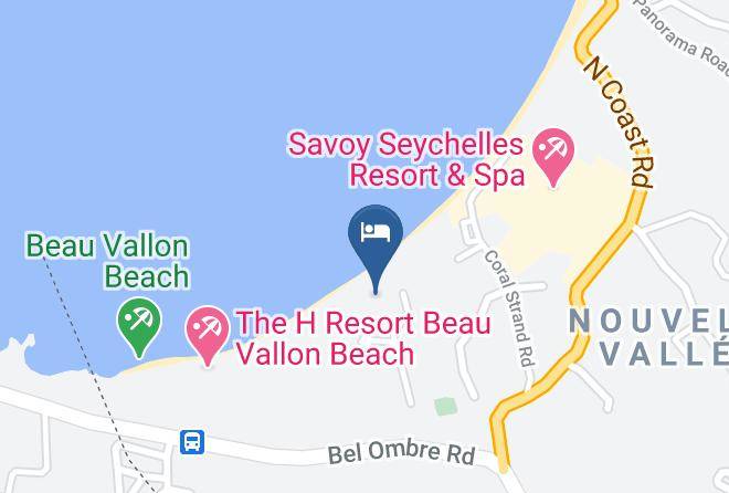 Augerine Small Hotel Map