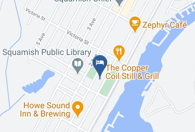 Squamish Lillooet - August Jack Motor Inn Maps
