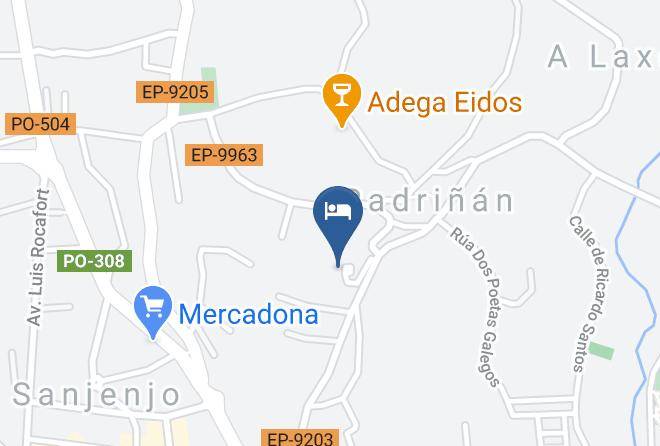 Pontevedra - Augusta Eco Wellness Resort Maps