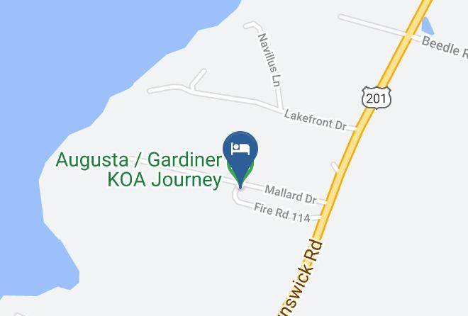 Sagadahoc - Augusta Gardiner Koa Journey Maps