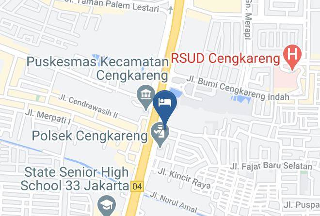 West Jakarta - Augusta Hotel Maps