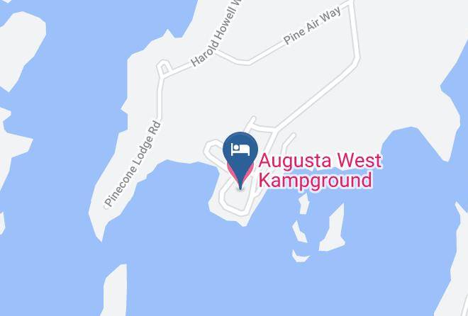 Kennebec - Augusta West Kampground Maps
