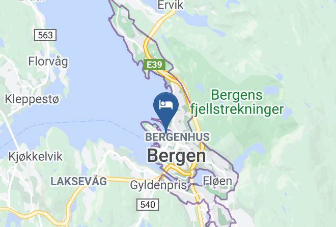 Bergen - Augustin Hotel Maps