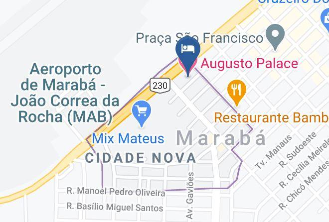 Augusto Palace Hotel Map