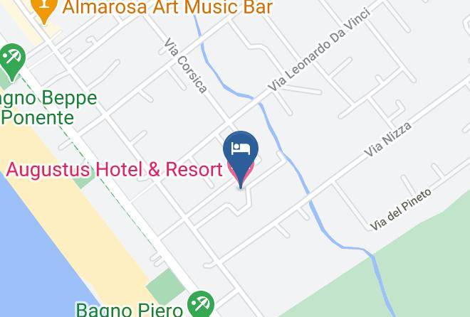 Lucca - Augustus Hotel & Resort Maps