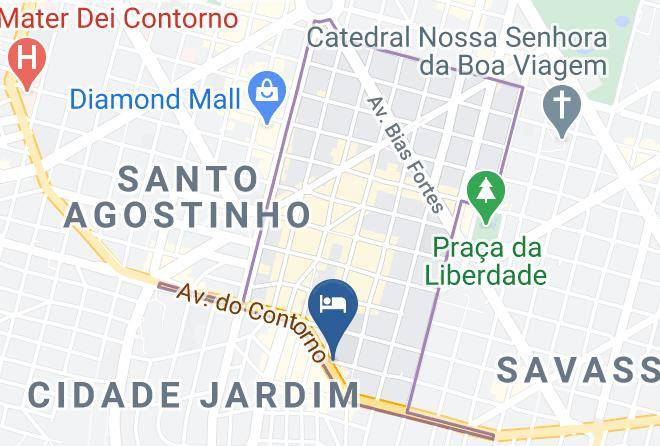 Belo Horizonte - Augustus Hotel Desativado Maps