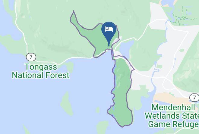 Juneau Borough - Auke Bay Rv Park Maps
