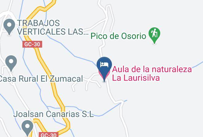 Las Palmas - Aula De La Naturaleza La Laurisilva Maps