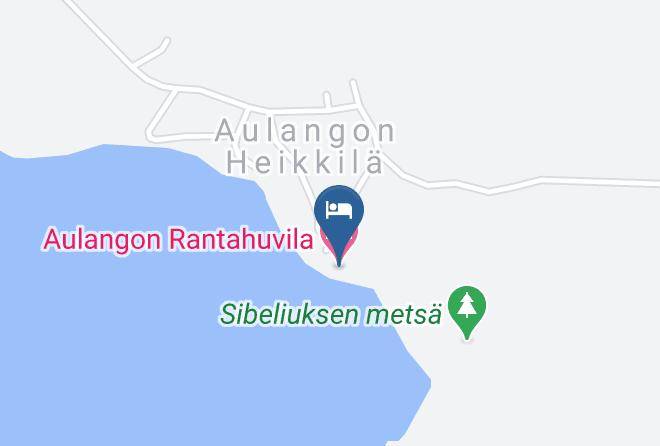 Hameenlinna - Aulangon Rantahuvila Maps