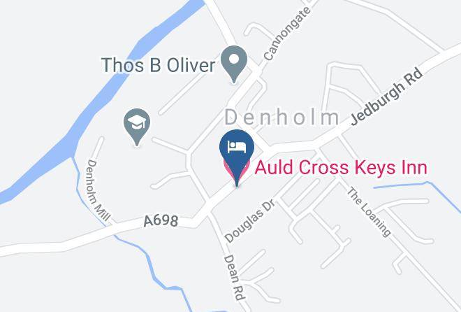 Scottish Borders - Auld Cross Keys Inn Maps