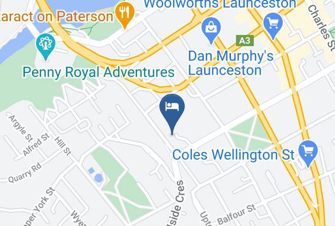 Launceston - Auldington Hotel Maps