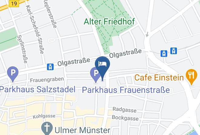 Ulm - Aulinger Hotelbetriebs Ohg Maps