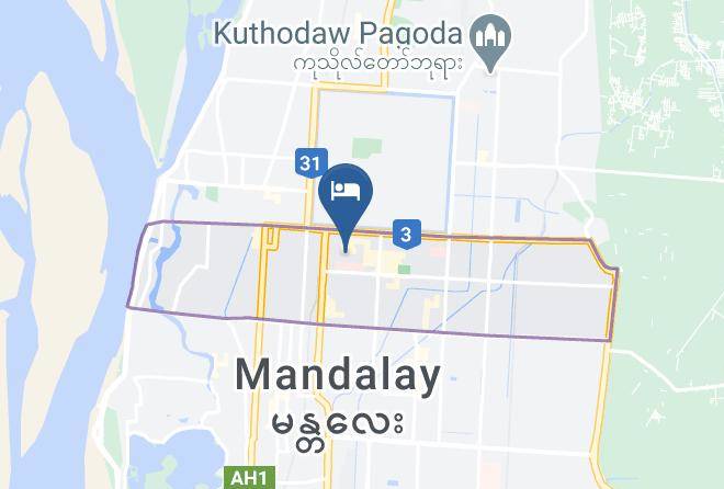 Chanayetharzan - Aung Shun Lai Hotel Maps