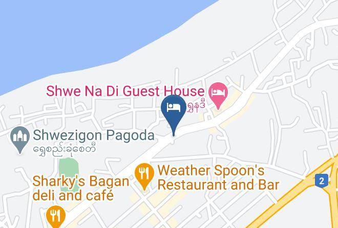Nyaung U - Aung Su Pyae Hotel Maps