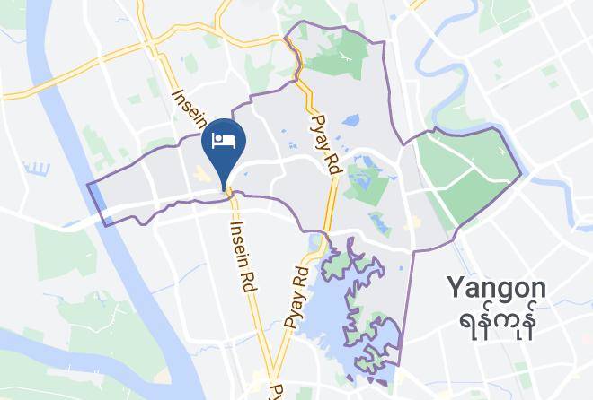 Yangon West - Aung Tha Pyay Hotel 3 Maps