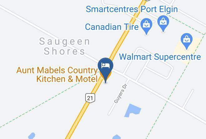 Bruce - Aunt Mabels Country Kitchen & Motel Maps