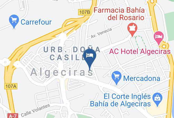 Cadiz - Sercotel Aura Algeciras Maps