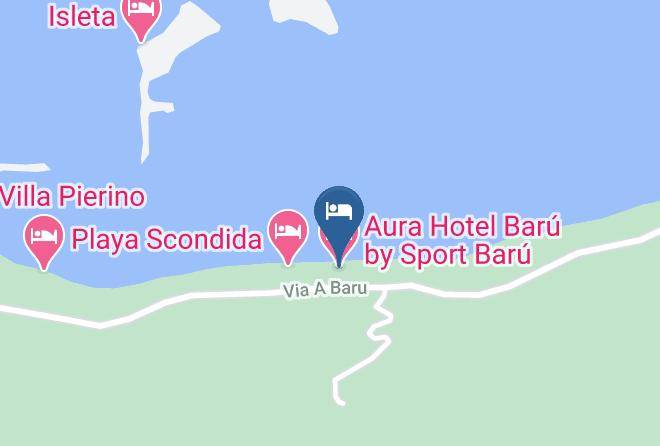 Cartagena De Indias - Aura Hotel Baru By Sport Baru Maps