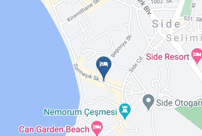 Manavgat - Aura Boutique Hotel Maps