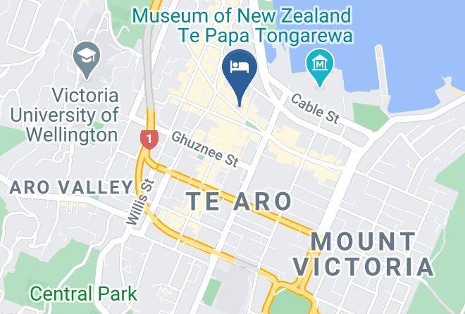Wellington - Aura Hotel Maps
