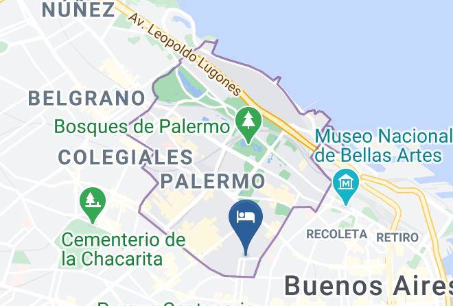 Buenos Aires - Aura Suites Boutique Maps