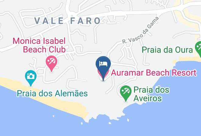 Albufeira - Auramar Beach Resort Maps