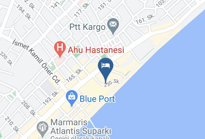 Marmaris - Aurasia City Hotel Maps