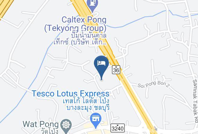 Amphoe Bang Lamung - Auravintage Resort Maps