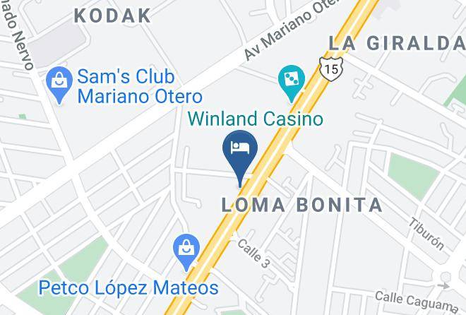 Zapopan - Aurea Hotel & Suites Maps