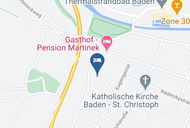 Baden - Aurelius Pension Maps