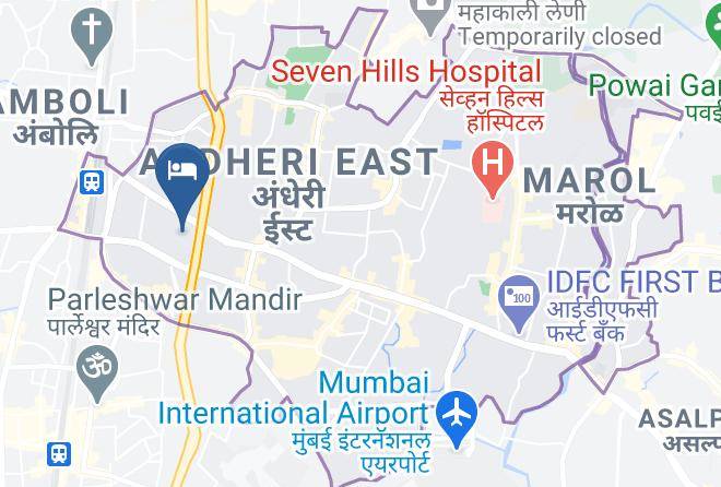 Mumbai - Aureole Hotel Maps