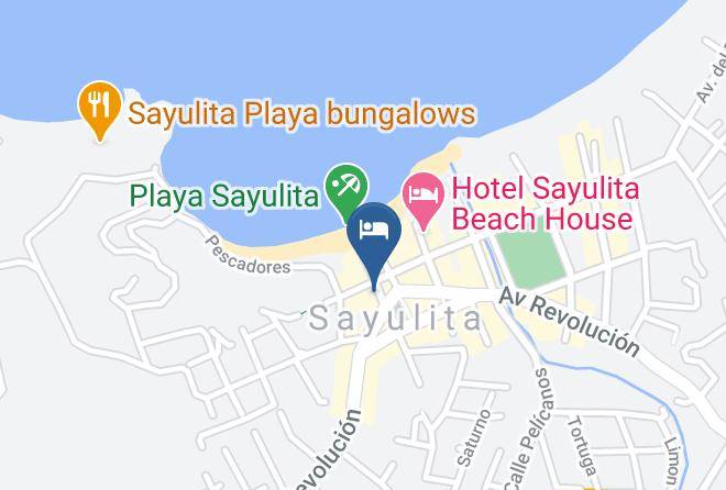 Bahia De Banderas - Aurinko Bungalows Maps
