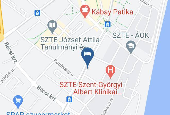 Szeged - Auris Hotel Maps