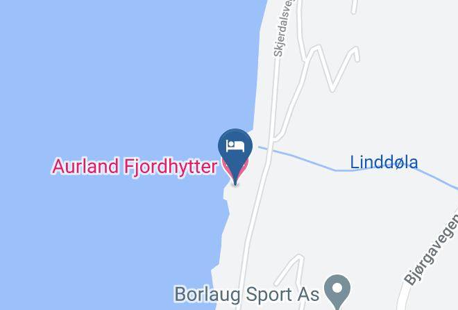 Aurland - Aurland Fjordhytter Maps