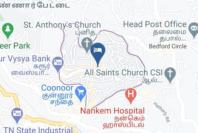 Coonoor - Aurora Holiday Hills Maps