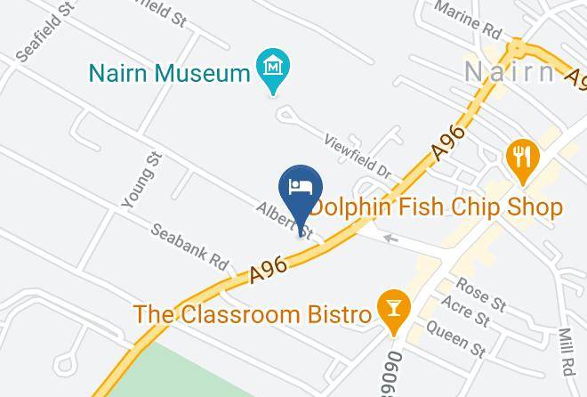 Aurora Hotel & Italian Restaurant Map