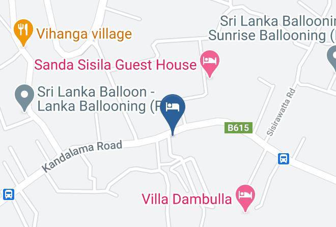 Kandy - Aurora Hotel Maps