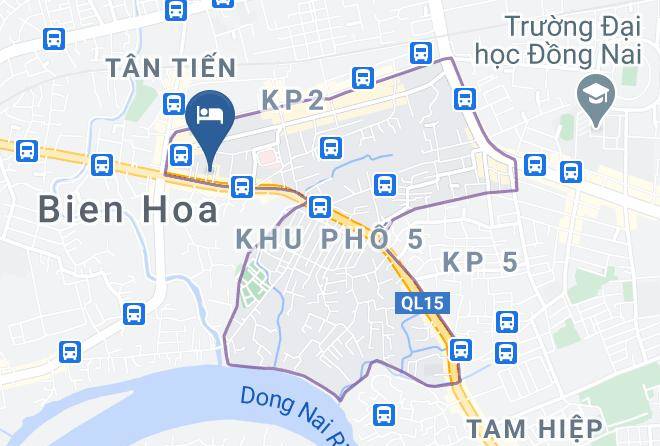 Bien Hoa - Aurora Hotel Plaza Maps
