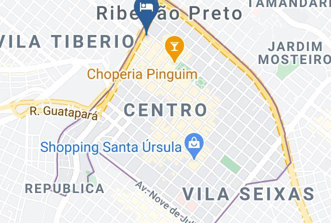 Ribeirao Preto - Aurora Hotel Maps