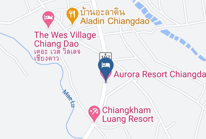 Amphoe Chiang Dao - Aurora Resort Chiangdao Maps