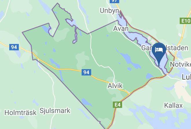 Lulea - Aurora River Cabin Maps