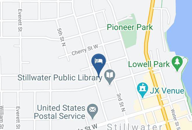 Aurora Staples Inn Map