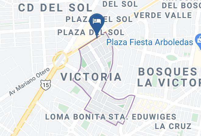 Zapopan - Aurora Suites Maps
