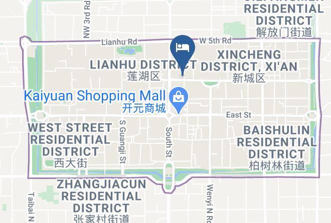 Xi An - Aurum International Hotel Maps