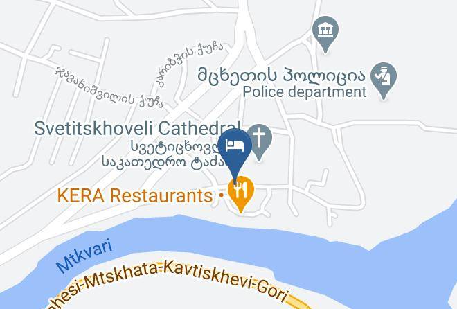 Mtskheta - Aurumi Hotel Restaurant Maps