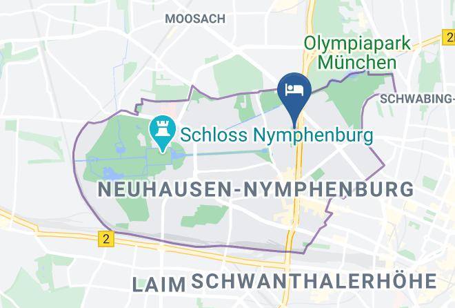 Munich District - Ausbildungshotel St Theresia Maps