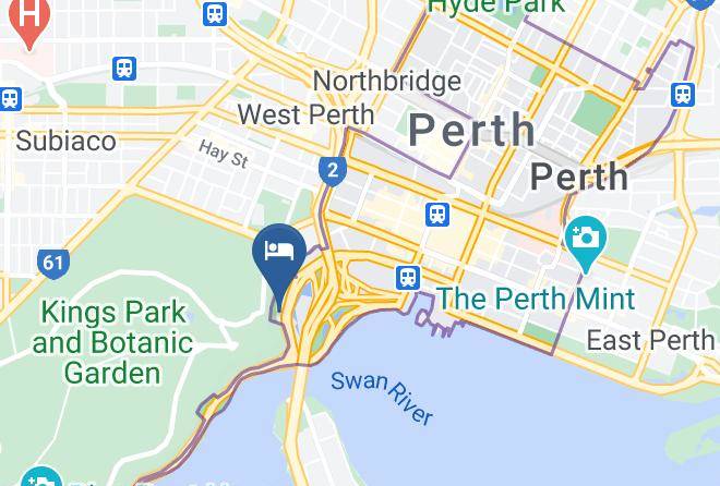 Perth - Ausotel By Argyle Kings Park Maps