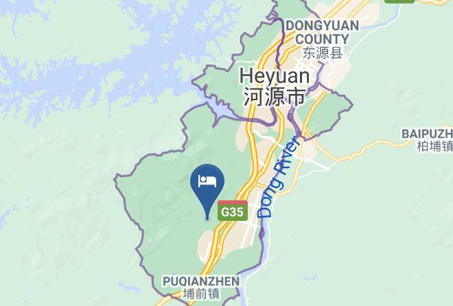 Ausotel Heyuan Map